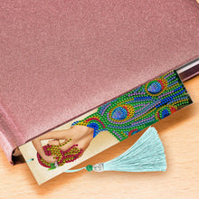 Charger l'image dans la galerie, 2pcs paon-DIY Diamond Painting signet