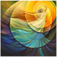 Charger l'image dans la galerie, Femme de danse - diamant rond complet - 35x35cm