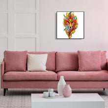 Charger l'image dans la galerie, Renard - diamant rond complet - 30x30cm