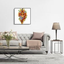 Charger l'image dans la galerie, Renard - diamant rond complet - 30x30cm