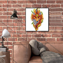 Charger l'image dans la galerie, Renard - diamant rond complet - 30x30cm