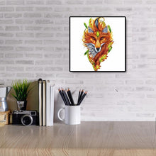 Charger l'image dans la galerie, Renard - diamant rond complet - 30x30cm