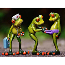 Charger l'image dans la galerie, Frogation - diamant rond complet - 30x40cm