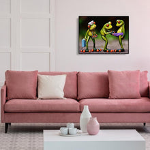 Charger l'image dans la galerie, Frogation - diamant rond complet - 30x40cm