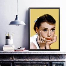 Charger l'image dans la galerie, Hepburn - diamant rond complet - 30x40cm