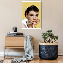 Charger l'image dans la galerie, Hepburn - diamant rond complet - 30x40cm