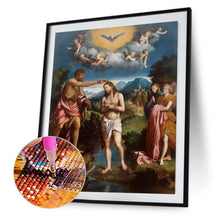 Charger l'image dans la galerie, Figure de personnes - diamant rond complet - 30x40cm