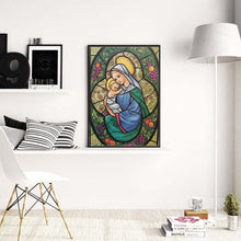 Charger l'image dans la galerie, Mère enfant chaude - diamant rond complet - 30x40cm