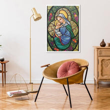Charger l'image dans la galerie, Mère enfant chaude - diamant rond complet - 30x40cm