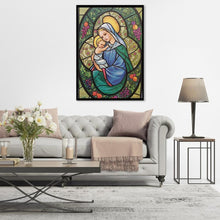 Charger l'image dans la galerie, Mère enfant chaude - diamant rond complet - 30x40cm
