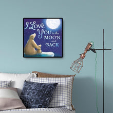 Charger l'image dans la galerie, Word - diamant rond complet - 30x30cm