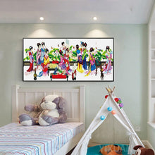 Charger l'image dans la galerie, Quatre - diamant rond complet - 100x50cm