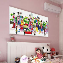 Charger l'image dans la galerie, Quatre - diamant rond complet - 100x50cm