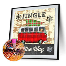 Charger l'image dans la galerie, Noël - diamant rond complet - 30x30cm