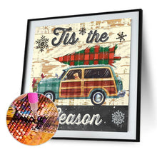 Charger l'image dans la galerie, Noël - diamant rond complet - 30x30cm