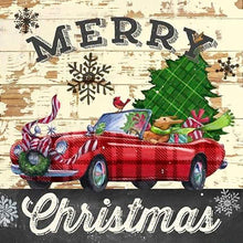 Charger l'image dans la galerie, Noël - diamant rond complet - 30x30cm