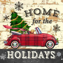 Charger l'image dans la galerie, Noël - diamant rond complet - 30x30cm