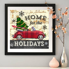 Charger l'image dans la galerie, Noël - diamant rond complet - 30x30cm