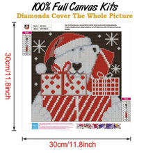 Charger l'image dans la galerie, Noël - diamant rond complet - 30x30cm