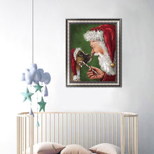 Charger l'image dans la galerie, Père Noël - diamant rond complet - 30x40cm