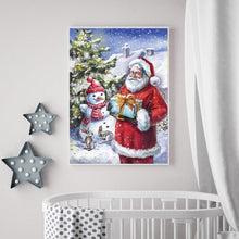 Charger l'image dans la galerie, Père Noël - diamant rond complet - 30x40cm