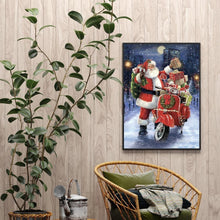 Charger l'image dans la galerie, Père Noël - diamant rond complet - 30x40cm