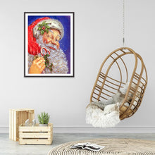 Charger l'image dans la galerie, Père Noël - diamant rond complet - 30x40cm