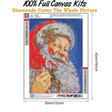 Charger l'image dans la galerie, Père Noël - diamant rond complet - 30x40cm