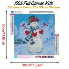 Charger l'image dans la galerie, Noël - diamant rond complet - 30x30cm