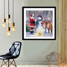 Charger l'image dans la galerie, Noël - diamant rond complet - 30x30cm