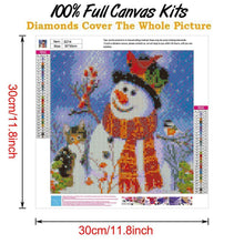 Charger l'image dans la galerie, Noël - diamant rond complet - 30x30cm