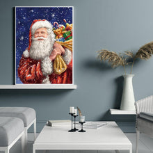 Charger l'image dans la galerie, Ensemble de père noël - diamant rond complet - 30x40cm