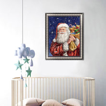 Charger l'image dans la galerie, Ensemble de père noël - diamant rond complet - 30x40cm