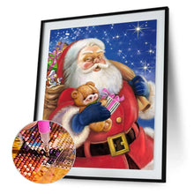 Charger l'image dans la galerie, Ensemble de père noël - diamant rond complet - 30x40cm