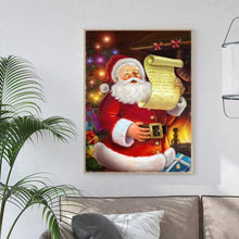 Charger l'image dans la galerie, Ensemble de père noël - diamant rond complet - 30x40cm