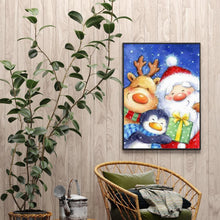 Charger l'image dans la galerie, Père Noël - diamant rond complet - 30x40cm