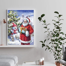Charger l'image dans la galerie, Père Noël - diamant rond complet - 30x40cm