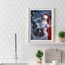 Charger l'image dans la galerie, Père Noël - diamant rond complet - 30x40cm