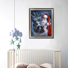 Charger l'image dans la galerie, Père Noël - diamant rond complet - 30x40cm