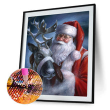 Charger l'image dans la galerie, Père Noël - diamant rond complet - 30x40cm