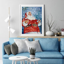 Charger l'image dans la galerie, Père Noël - diamant rond complet - 30x40cm