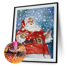 Charger l'image dans la galerie, Père Noël - diamant rond complet - 30x40cm