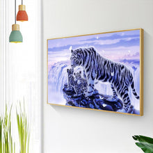 Charger l'image dans la galerie, Tigre - diamant rond complet - 40x30cm