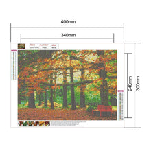 Charger l'image dans la galerie, Rural - diamant rond complet - 40x30cm