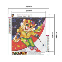 Charger l'image dans la galerie, Animaux - diamant rond complet - 30x30cm