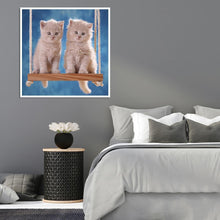 Charger l'image dans la galerie, Animaux - diamant rond complet - 30x30cm