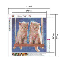 Charger l'image dans la galerie, Animaux - diamant rond complet - 30x30cm