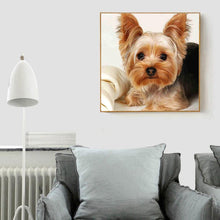 Charger l'image dans la galerie, Animal de chien - diamant rond complet - 30x30cm
