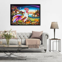 Charger l'image dans la galerie, Roosteration - diamant rond complet - 40x30cm