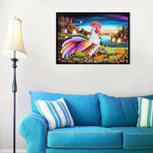 Charger l'image dans la galerie, Roosteration - diamant rond complet - 40x30cm